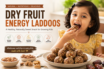 Dry Fruit Energy Laddoos for Kids ⚡🥜
